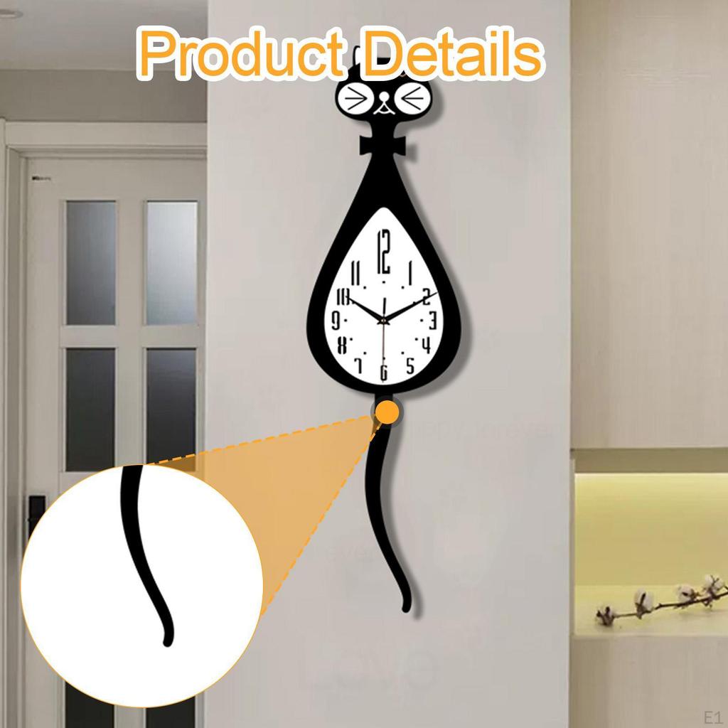 Clock with Pendulum for Home And Office Decor
