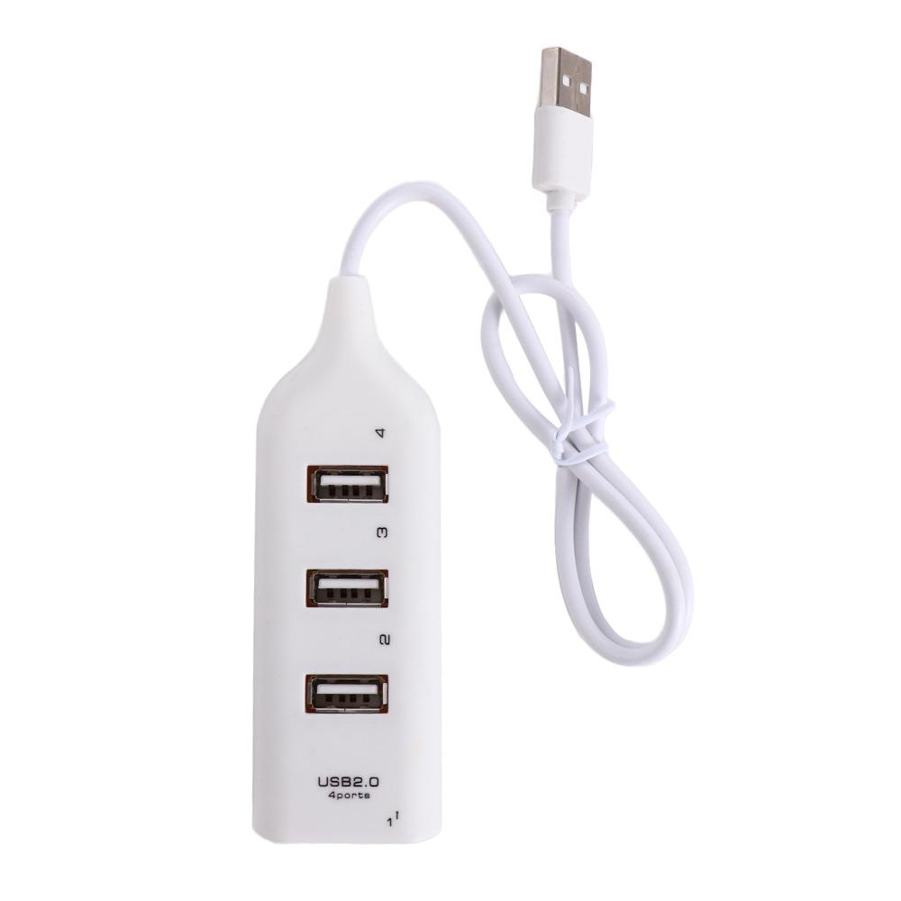 Hub Adapter Peripherals Accessories Multiple Expander 4 Port USB 2.0 Hub Power Adapter USB Hub