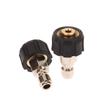 Pressure Washer Adapter Set Couplers Swivel M22-14Mm/15Mm To 1/4 Quick Hitch For High Pressure Wash Gun & Hose