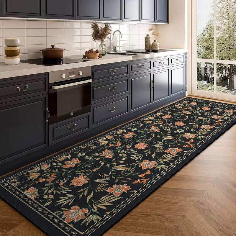 

Кухонні масло- та водонепроникні килимки для підлоги, побутові, що миються, довгі, брудовідштовхувальні розкішні килими з діатомової землі, домашній декор 60x200cm