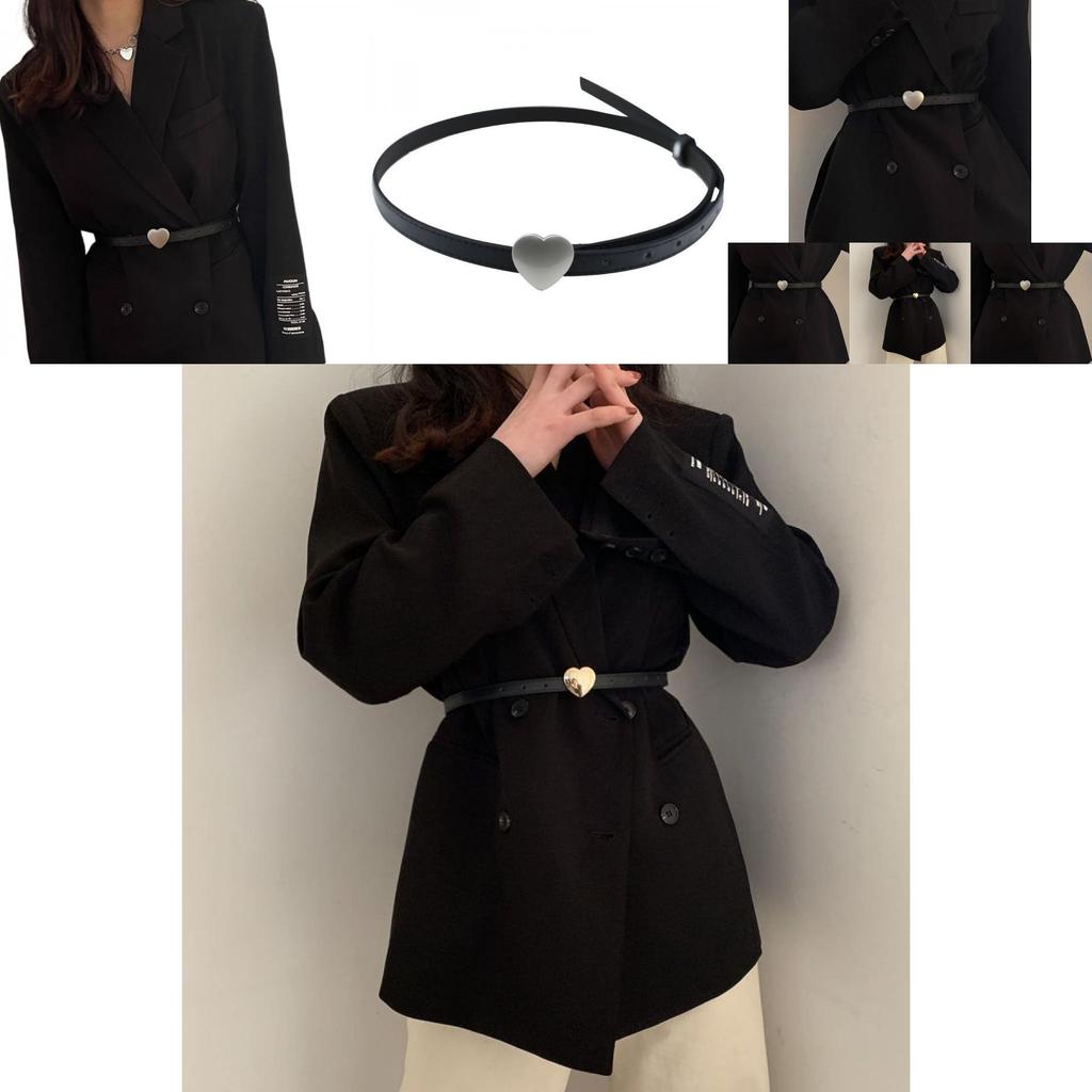 Fashionable Heart Shaped Waist Belt For Women In Silver And Gold Ideal For Sweaters And Dresses