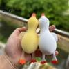 Sensory Squeeze Toy Color Changing Strawberry Simulated Fruit Bunny Duck Love TPR Stress Heart Ball Anxiety Relief Fidget