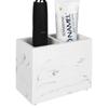 Linkidea Countertop Toothbrush Holder for Resin Toothbrush Electric Toothbrush and Toothpaste Compatible with iO Philips and Aquasonic Bathroom,