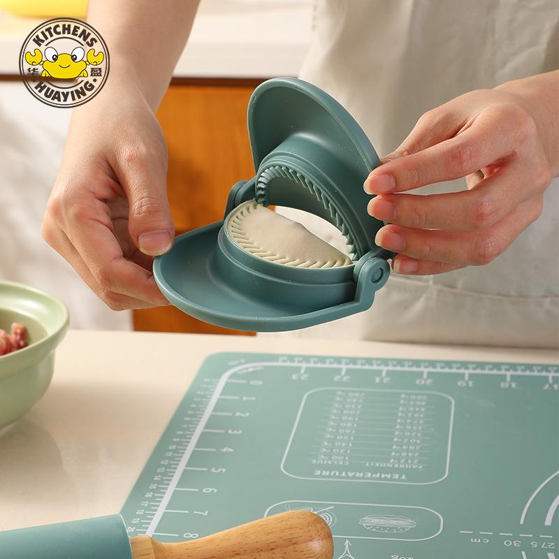 Multifunctional Dumpling Machine Mold Handy Kitchen Gadget for Effortless Pastry Baking