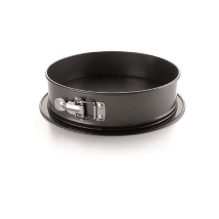 Ibili 826426 Moule démontable antiadhésif rond avec base supplémentaire 26 cm