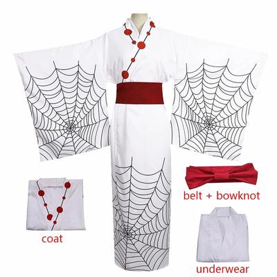 Anime Demon Slayer Kimetsu No Yaiba Spider Rui Sister Mother Cosplay Costume Women Men Kimono Halloween Party Costumes