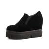 Loafers Casual Women's 2025 Spring New Thick-soled Inner Height-increasing Muffin Shoes Single Shoes Overfitting Lazy Shoes