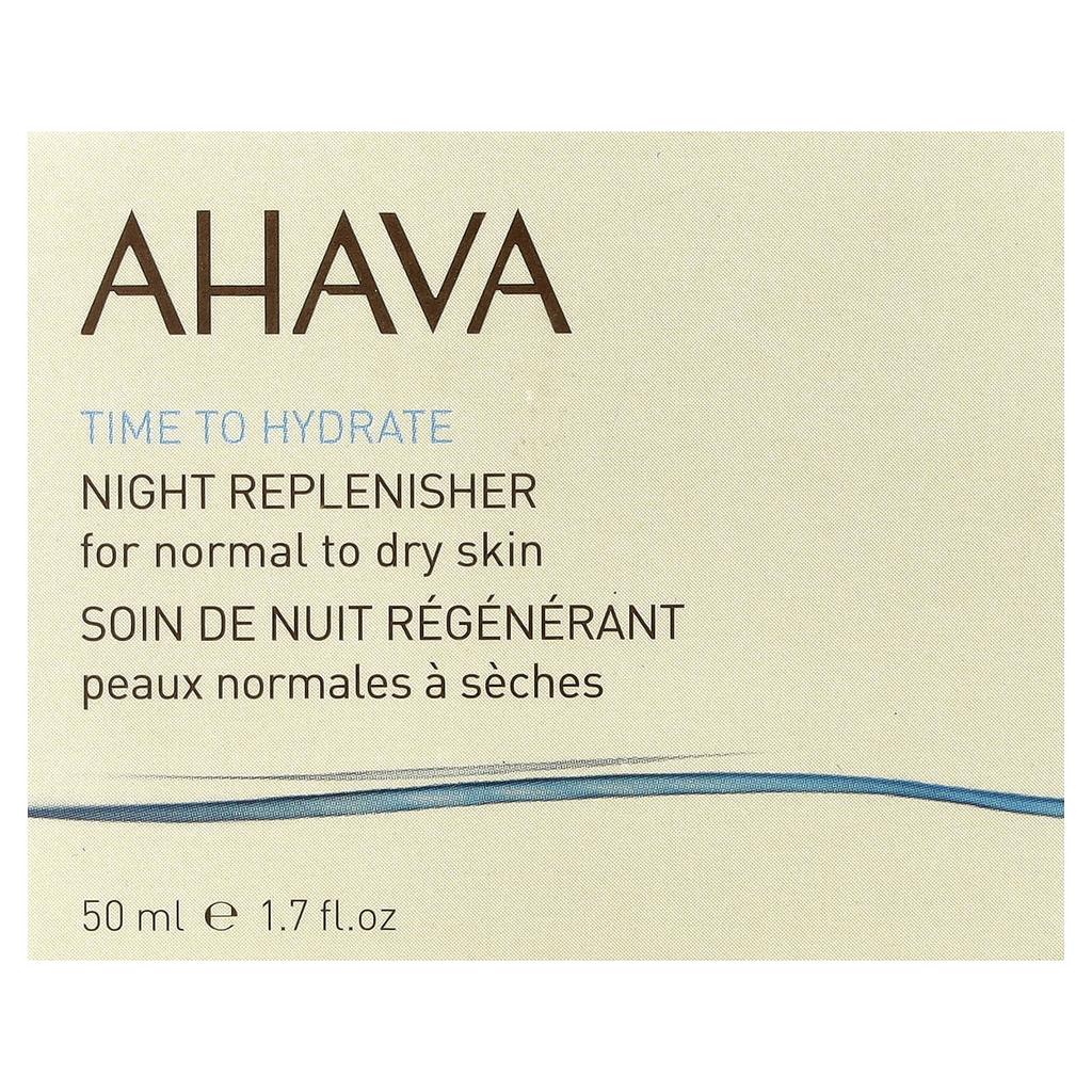 AHAVA North America, Night Replenisher, Normal To Dry Skin, 50 Ml (1.7 Fl Oz)