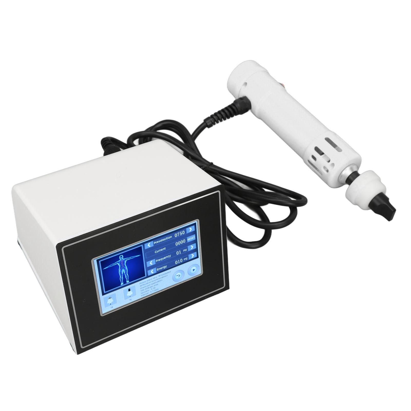 

Аппарат ударно-волновой терапии ED Профессиональный регулируемый аппарат ударно-волновой терапии Массажер 100‑240 В US Plug