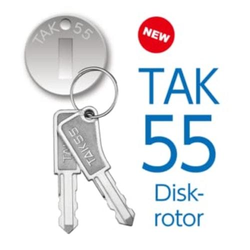 Takigen TAK55 0200 Compatible 200 Key, 1 Key