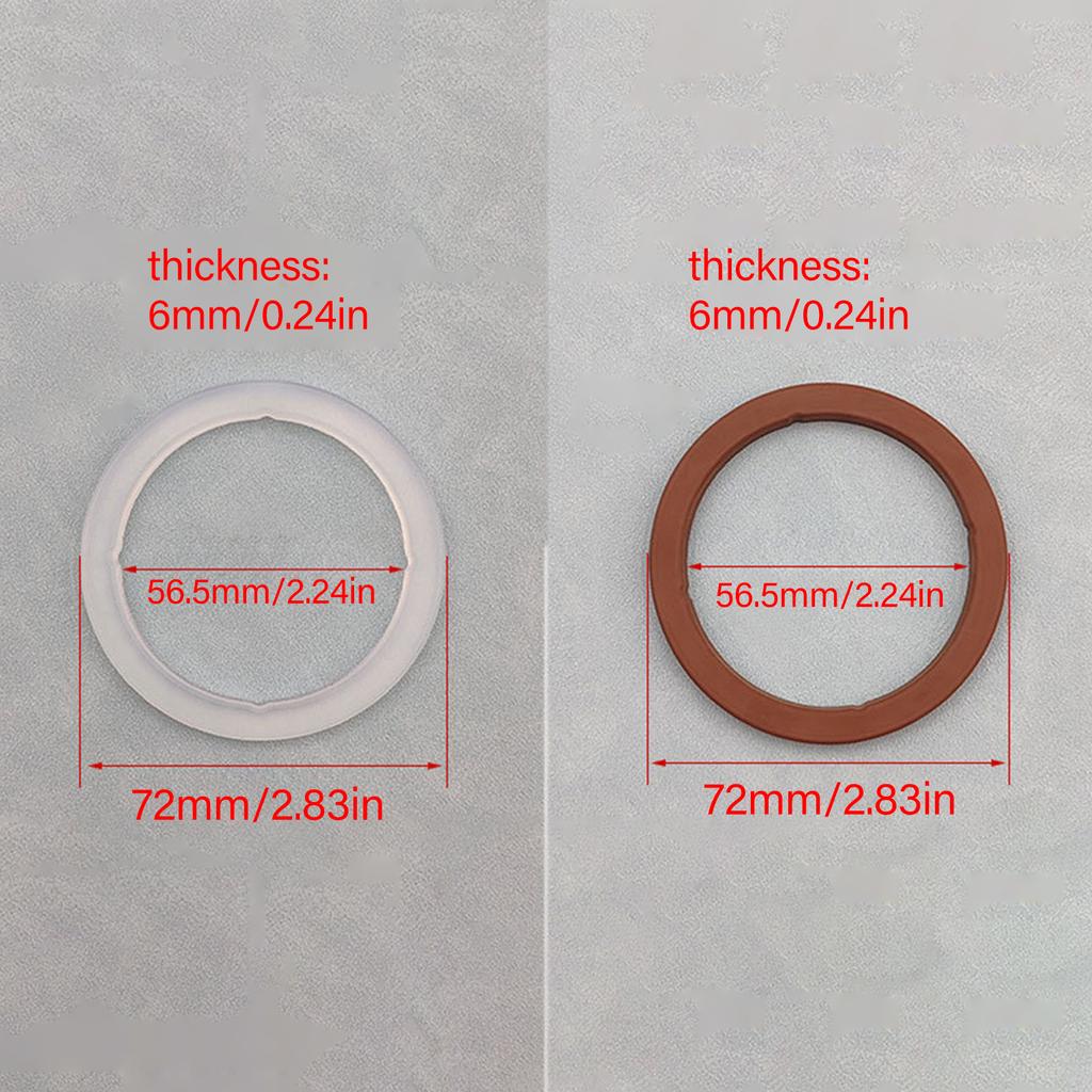 Coffee Machine Gasket Silicone Sealing Gasket Easy Installation Coffee Machine Seals for Ensuring Leakproof Operation