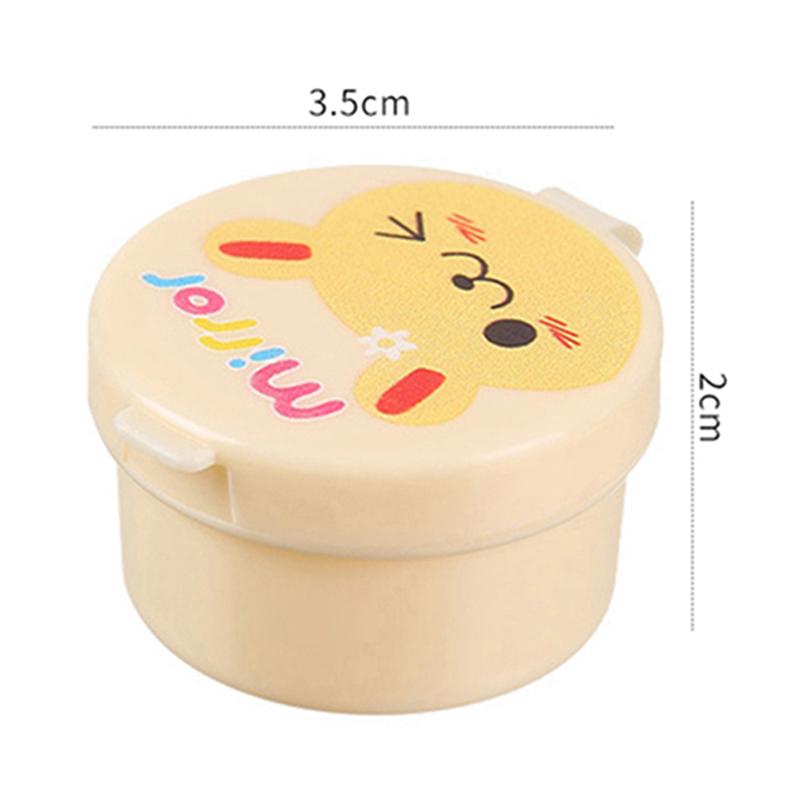 Cute Mini Seasoning Sauce Bottle Portable Ketchup Salad Dressing Container Bento