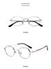 STUDIOMUKU High Power Wide Rim Round Eyeglass Frame - Thick, Stylish Accessory for Men & Women with Myopia