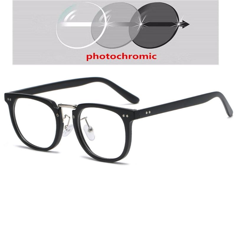 Leopard Frame Square Optical Spectacles With Prescritpion Women Men Student Short-Sight Eyewear Diopter 0 -0.5 -0.75 To -6.0