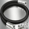 Industrial Grade 1/2 Inch NPT Compressor Jumper Hose with High Pressure & Temperature Resistance for Air Systems