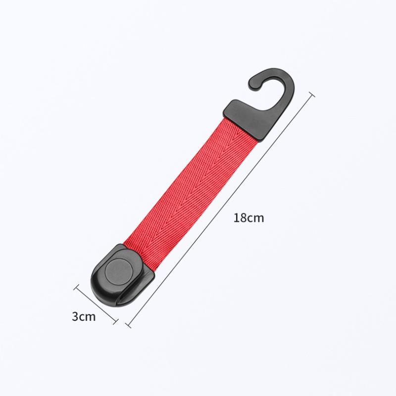 2Pcs Car Storage Interior Accessories Car Headrest Hooks Hanger For Bags Seat Back Organizer Holder Clips Auto Fastener Hooks