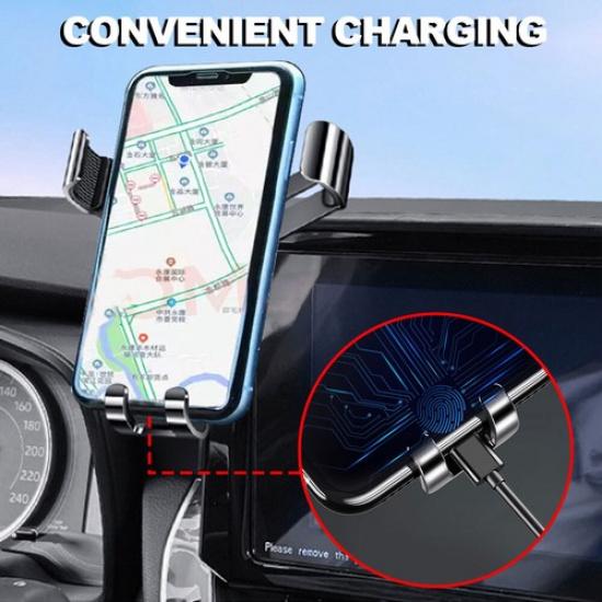 360 Degree Rotation Car Phone Holder For 19-24 Toyota Corolla 8inch Accessories