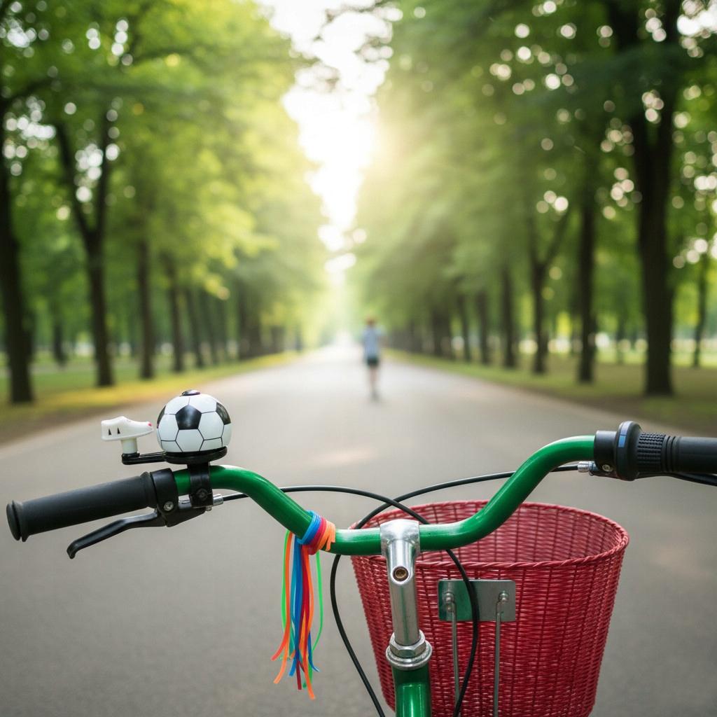 Dzwonek Rowerowy Piłka Nożna Dla Małego Fana Futbolu Little Rider