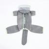 Traction dog raincoat contrasting color matte hemming transparent teddy small and medium dog pet raincoat