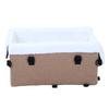 Dog Car Seat Portable Soft Pet Car Travel Home Bed Comfortable Pet Carrier for Cars Trucks SUVs