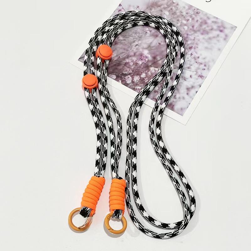 Verstellbares geflochtenes Handy-Lanyard - Abnehmbarer Umhänge-Schultergurt
