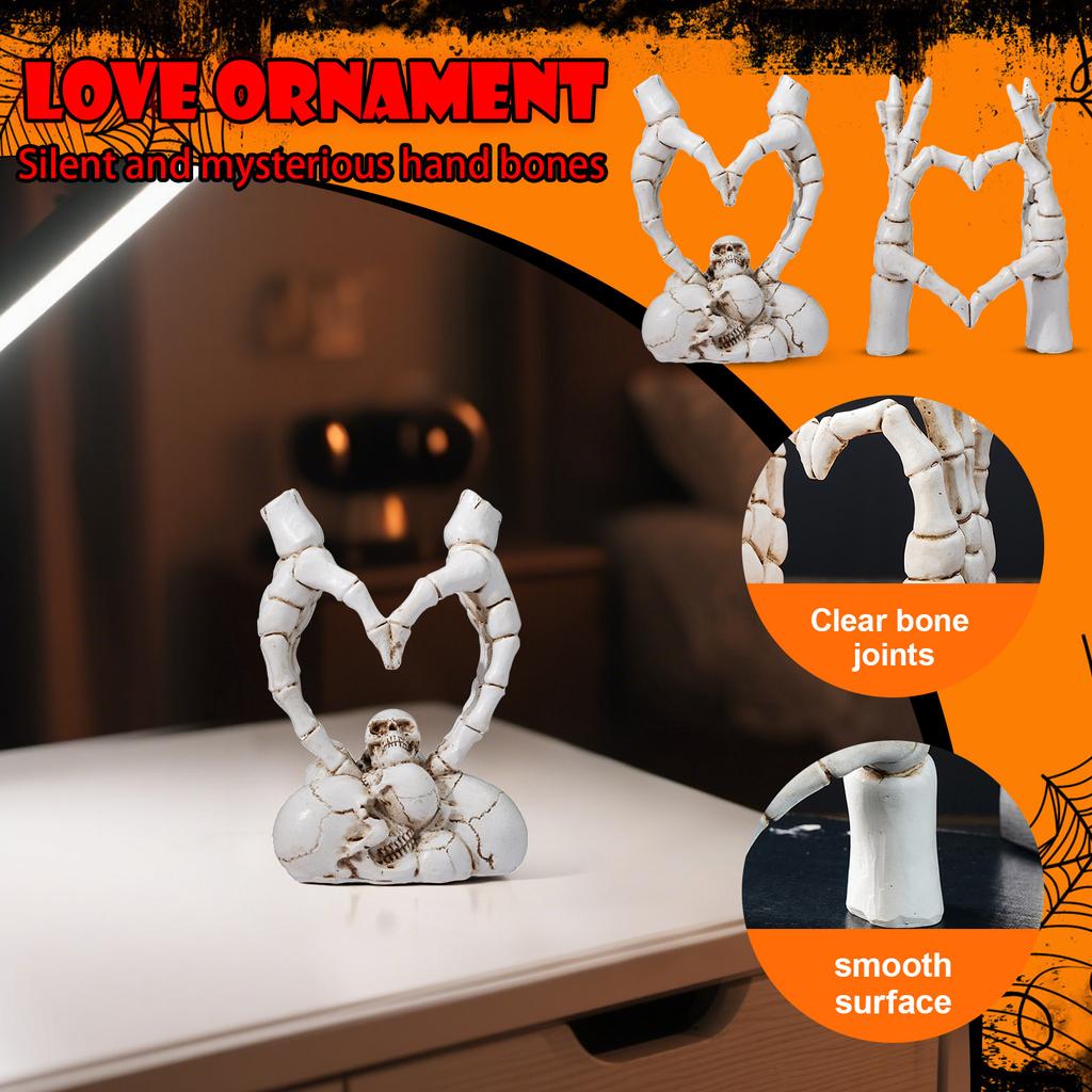 Hand Gesture Desk Statues Love Ornaments,Couple Statue, Creative Wedding Home Desktop Decor,Heart Shape Hand Figurines For Living Room Shelf Coffee