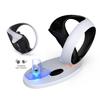 VR Controller Charging Station Magnetic Charger LED Light for PS VR2 Controllers Magnetic Charger Stand TypeC Adapter
