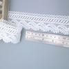 Water Soluble Milk Silk Embroidery, Clothing Accessories White Handmade Factory Lace Milk Silk Lace
