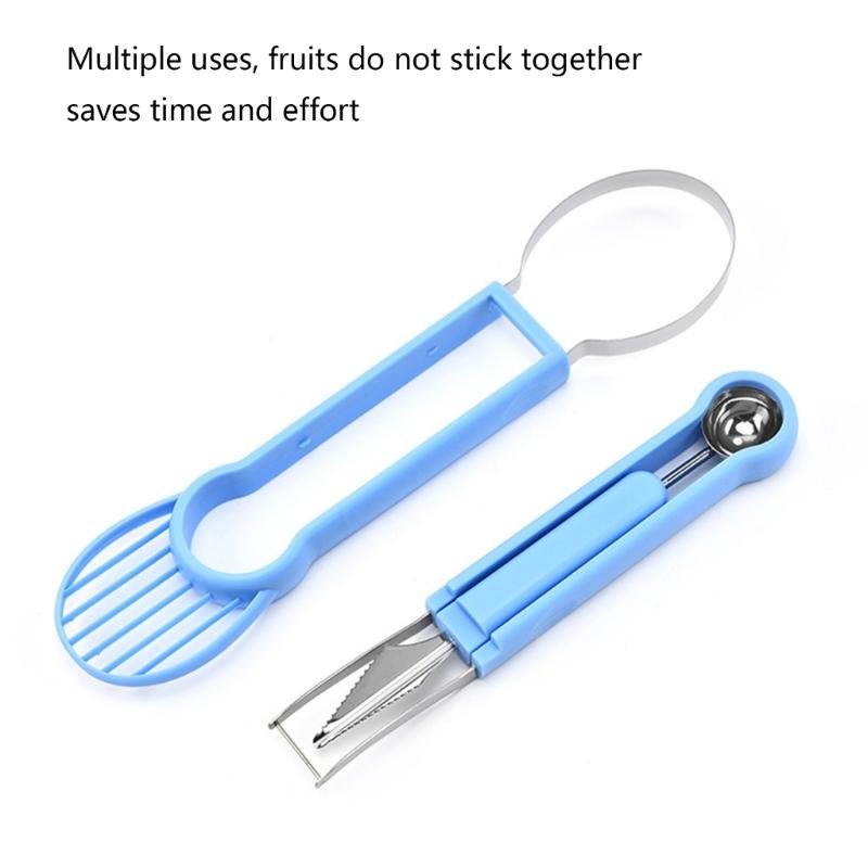 Multipurpose Fruit Sculpting Tool With Ergonomic Grip Stainless Steel Construction Melons Baller Watermelon Cutter