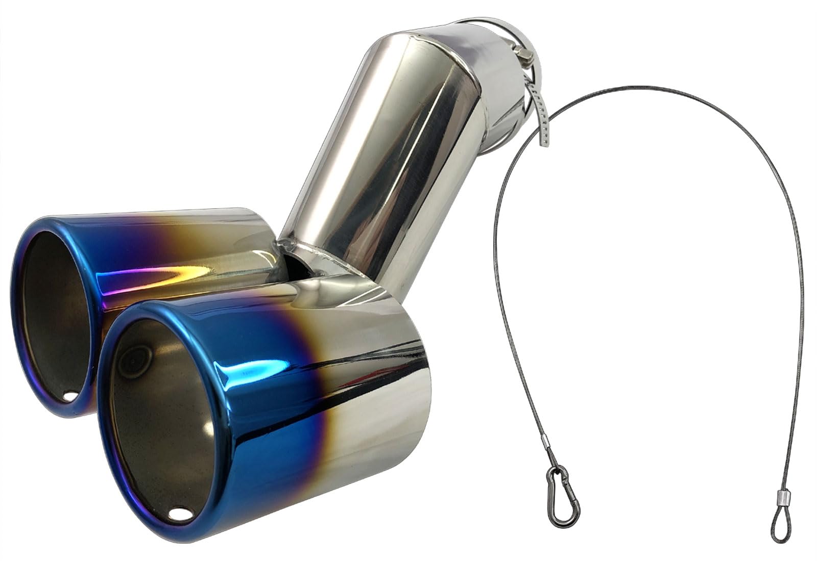 

BRIGHTZ Нержавеющая сталь Двойной глушитель выхлопа для Joy Cutter, Синий, N-BOX JF5/JF6 (F5, F6, 5, 6) [МУФ-КАТ-005]