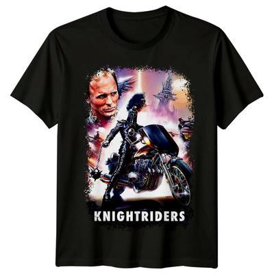 Knightriders (1981) T-Shirt im Retro-80er-Jahre-Stil, inspiriert von Filmplakaten