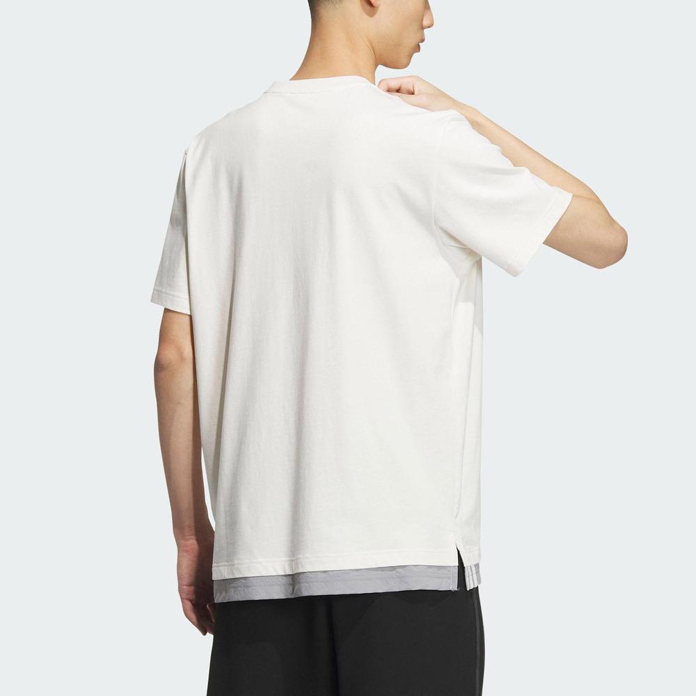 Adidas Originals Trefoil Short Sleeve Graphic Tee With Three-Stripe Colorblock Design Men Tops Pink White IT9361