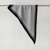 Twill Light Luxury High Sense Simulation Silk Headscarf Waist Triangle Scarf Silk Scarf Multi-Function