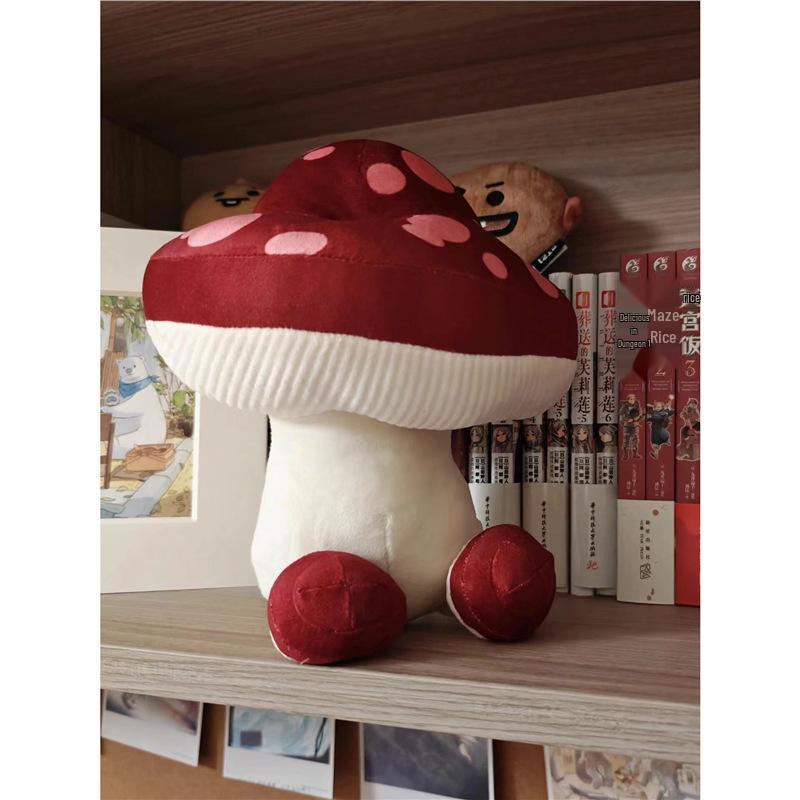 

Плюшевая кукла «Гуляющий гриб» — милая игрушка в стиле манги со съемными ножками, идеальный маленький подарок 30cm-39cm