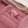 Kinel Glossy Vintage Men's Ring Cubic Zirconia Setting Fashion Jewelry