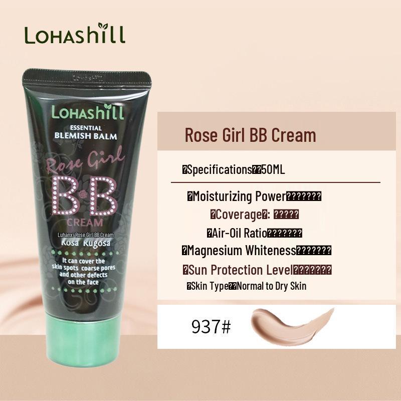 Koreanische lang anhaltende feuchtigkeitsspendende BB-Creme: Wischfest, Kein Abfärben, Dünnes Make-up, Kein Verklumpen