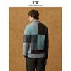 Teenie Weenie Men's Bear Logo Warm Round Neck Sweater