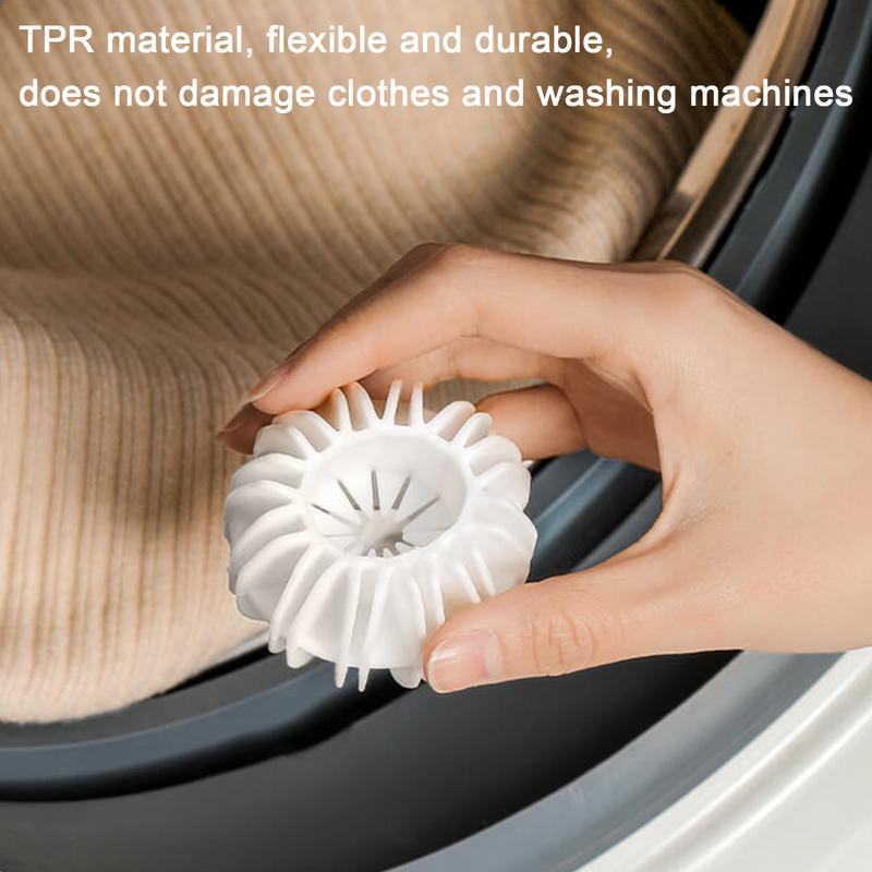 Washing Machine Laundry Ball Anti-Tangling Household Washing Machine Washer Ball Reusable Portable Laundry Balls 2X Laundry Room CN