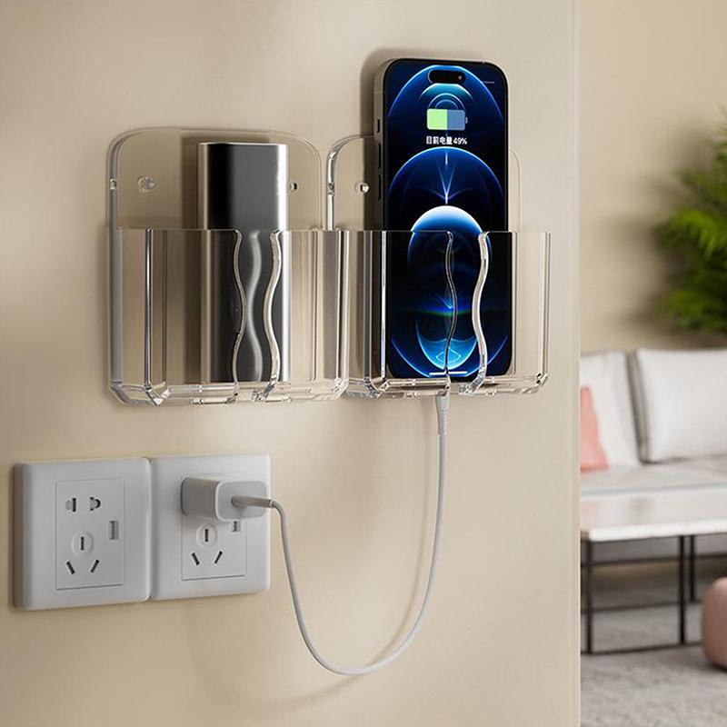 Universal-Fernbedienungshalter, Telefon-Ladehalterung, Klimaanlagen-Fernbedienungshalterung, Wandregal-Halterung, Ständer