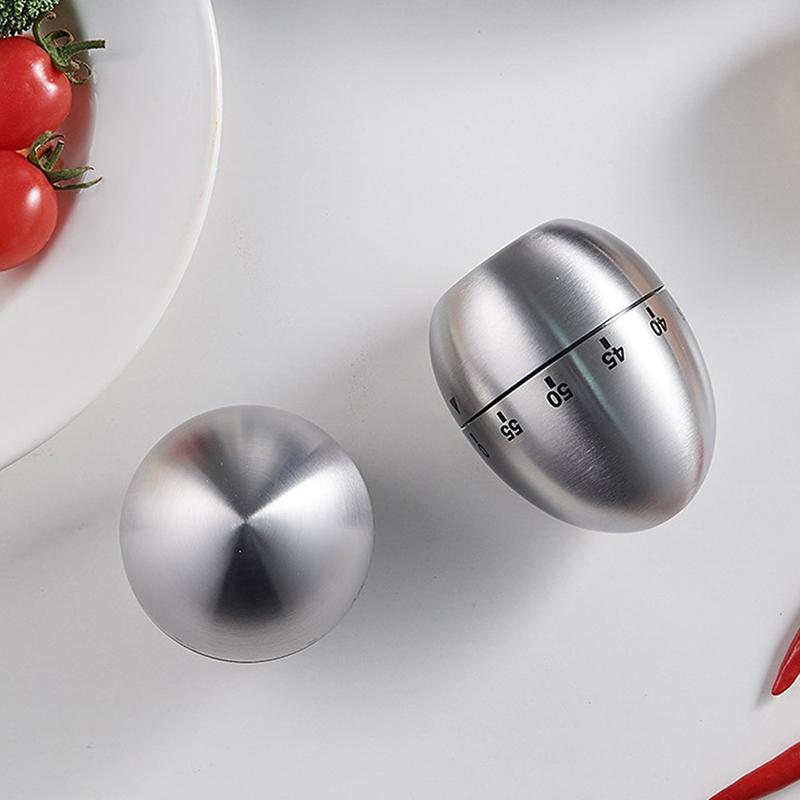 Eieruhr Eiförmiger Küchentimer Rein Mechanische Struktur Für Sichere Und Genaue Zeitmessung Ihres Kochens Und Backens