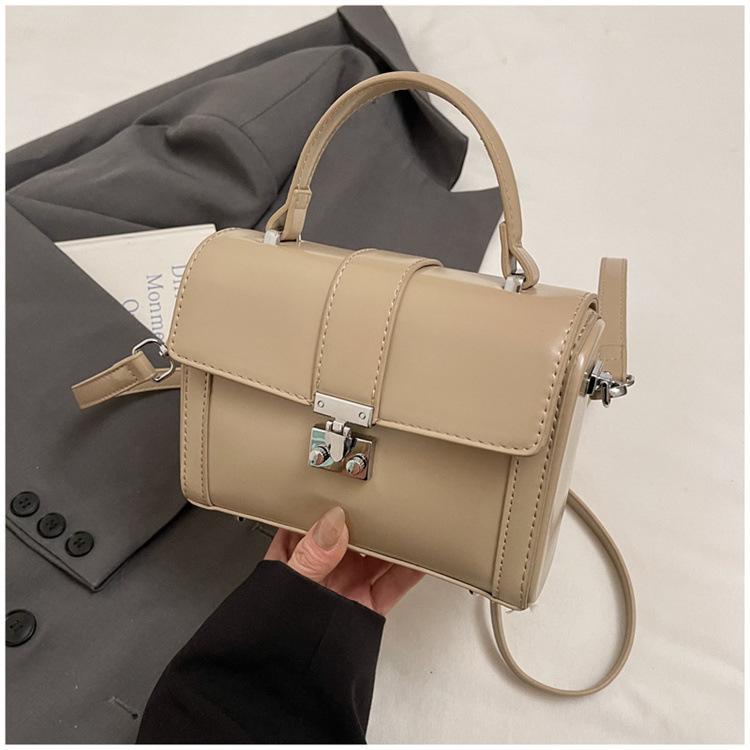 Premium Texture Small Bag Women's 2025 New Fashion Simple Shoulder Small Square Bag Messenger Bag