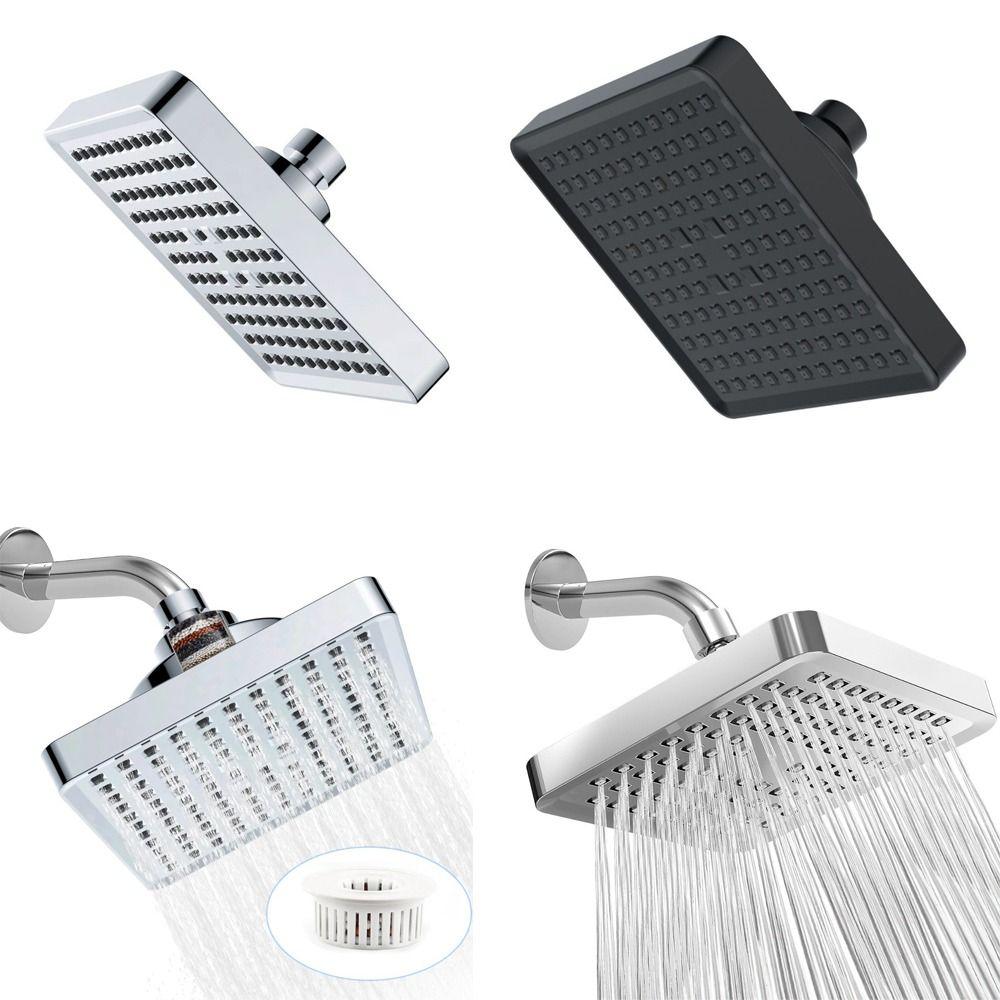 High Pressure Rainfall Shower Head Anti-Clogging Top Spray Shower Useful Rain Showerhead  Shower