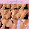 Seashell Beach Bracelet With Alloy Electroplate For Womens Casual Wear
