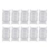 10 Pcs LED Light Strip Connectors 2Pin 8mm Strip to Strip Solderless COB LED Light Strip Connectors