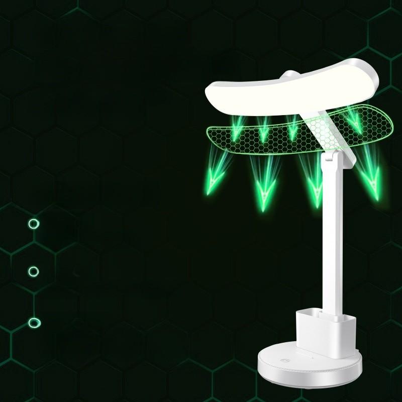 Full Spectrum Led Desk Lamp With Touch Control For Student Study And Dorm Room Decor