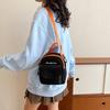 Simple contrasting nylon handbag New trendy women's bag Sports trendy and casual shoulder bag