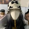 Spring Fisherman Hat for Woman Weaving Bucket Hat Crochet Flower Wide Brims Hat