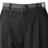 RECODE Raw Edged Tape Detail Wool Pants_Rkpaw23609Gyx