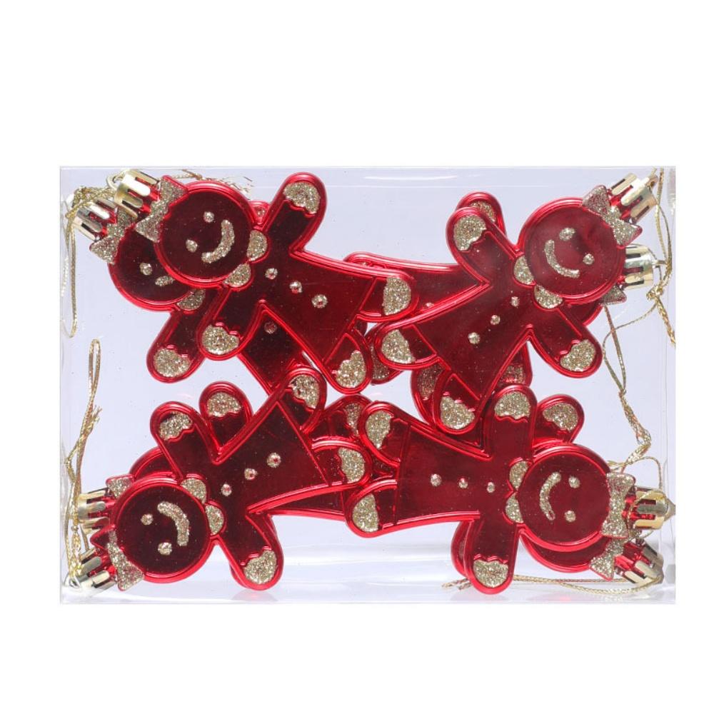Lollipop Ornament Easy To Hang Christmas Ball Ornaments Holiday Hanging Decor Unique Candy Cane Pendant For New Year Celebration
