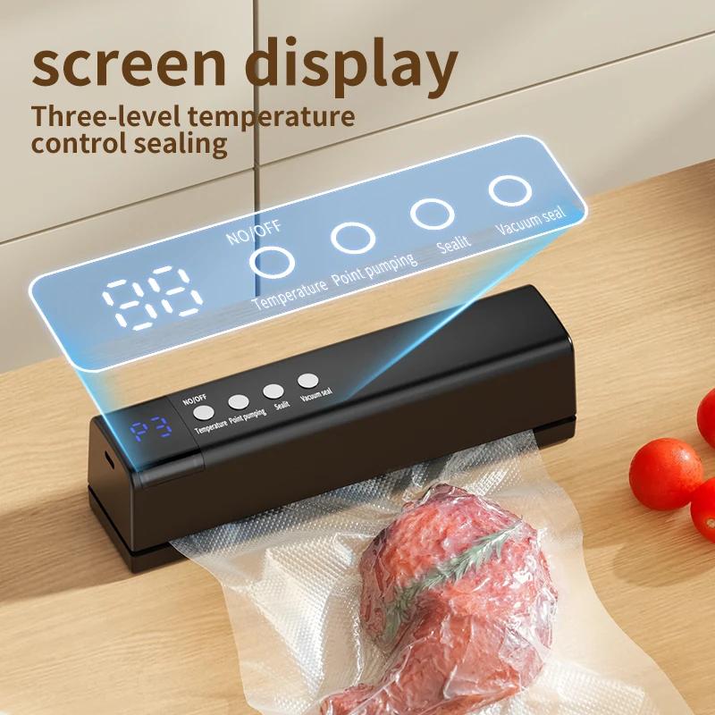 Rofessional Vacuum Sealer  Mini Sealing Machine Household Small Portable Food Packaging Plastic Sealing Machine Kitchenware